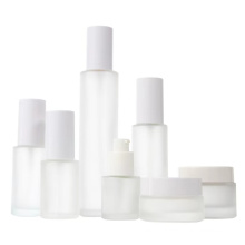 China New Cosmetics Packaging Set, Unique Luxury 30Ml 50Ml 60Ml 100Ml 100 Ml 200Ml 100G Empty Glass Oil Pot Bottle And Jar